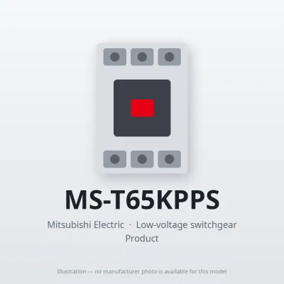 MS-T65KPPS Mitsubishi Low-voltage switchgear Magnetic Starter