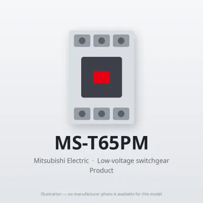 MS-T65PM Mitsubishi Low-voltage switchgear Magnetic Starter