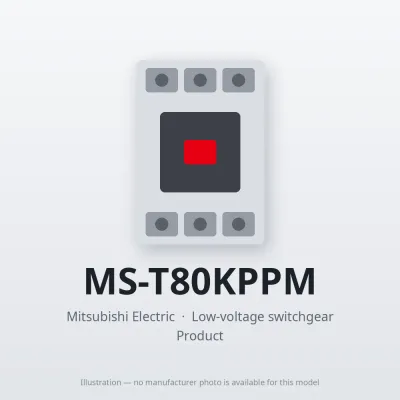 MS-T80KPPM Mitsubishi Low-voltage switchgear Magnetic Starter