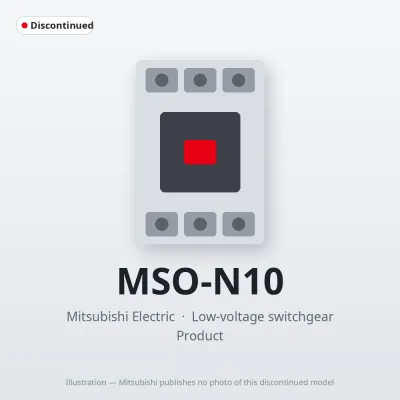 MSO-N10 Mitsubishi Low-voltage switchgear Magnetic Starter