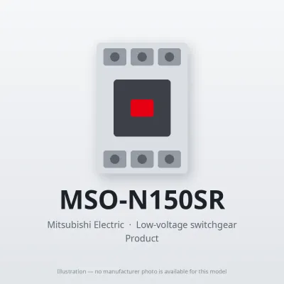 MSO-N150SR Mitsubishi Low-voltage switchgear Magnetic Starter