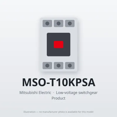 MSO-T10KPSA Mitsubishi Low-voltage switchgear Magnetic Starter