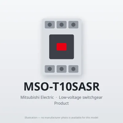 MSO-T10SASR Mitsubishi Low-voltage switchgear Magnetic Starter