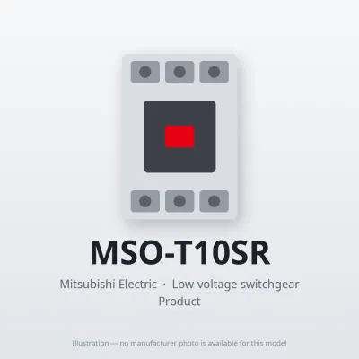 MSO-T10SR Mitsubishi Low-voltage switchgear Magnetic Starter