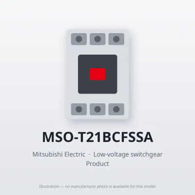 MSO-T21BCFSSA Mitsubishi Low-voltage switchgear Magnetic Starter