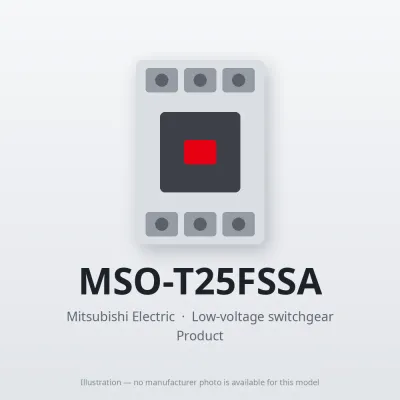 MSO-T25FSSA Mitsubishi Low-voltage switchgear Magnetic Starter