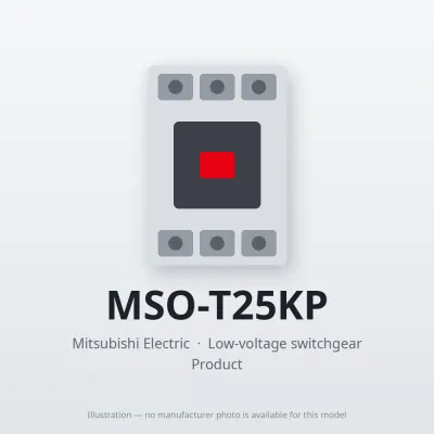 MSO-T25KP Mitsubishi Low-voltage switchgear Magnetic Starter
