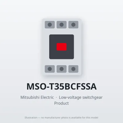 MSO-T35BCFSSA Mitsubishi Low-voltage switchgear Magnetic Starter