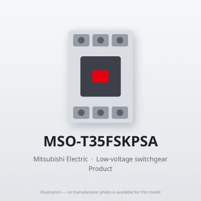 MSO-T35FSKPSA Mitsubishi Low-voltage switchgear Magnetic Starter