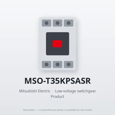 MSO-T35KPSASR Mitsubishi Low-voltage switchgear Magnetic Starter