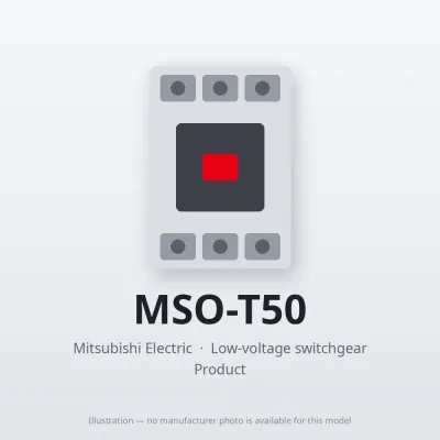 MSO-T50 Mitsubishi Low-voltage switchgear Magnetic Starter