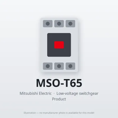 MSO-T65 Mitsubishi Low-voltage switchgear Magnetic Starter