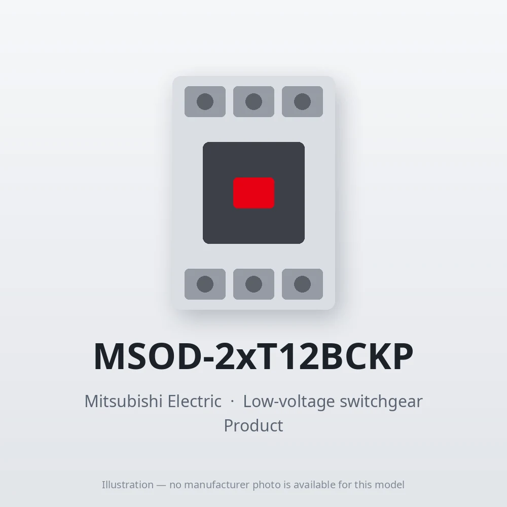 MSOD-2xT12BCKP
