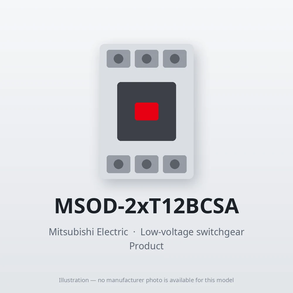 MSOD-2xT12BCSA