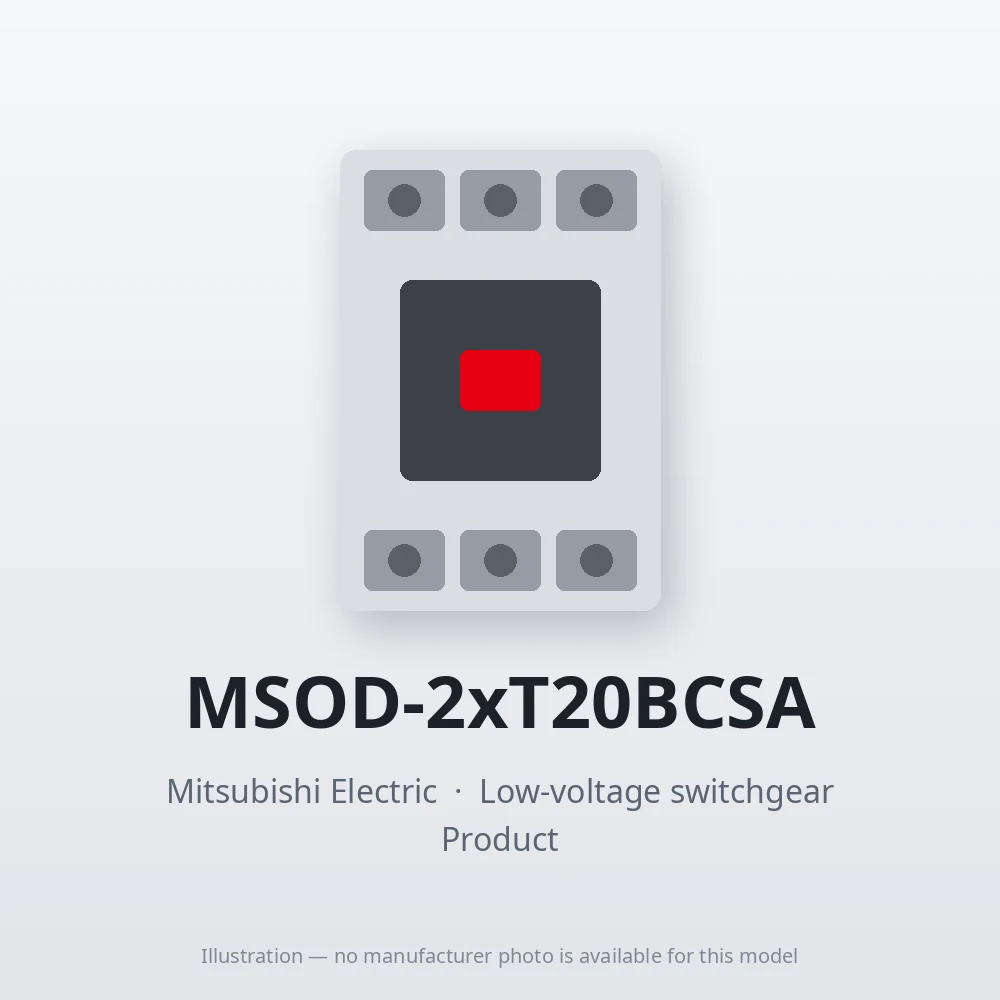 MSOD-2xT20BCSA