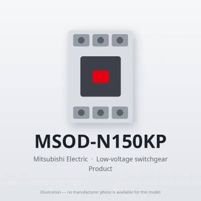 MSOD-N150KP Mitsubishi Low-voltage switchgear Magnetic Starter