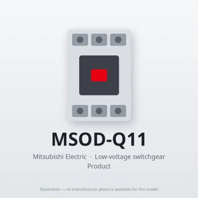 MSOD-Q11 Mitsubishi Low-voltage switchgear DC Interface Contactor