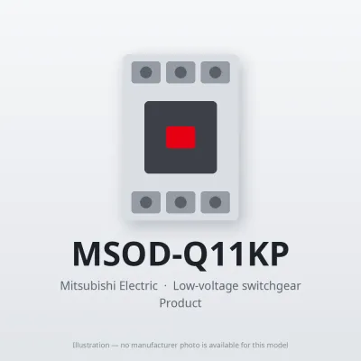 MSOD-Q11KP Mitsubishi Low-voltage switchgear DC Interface Contactor