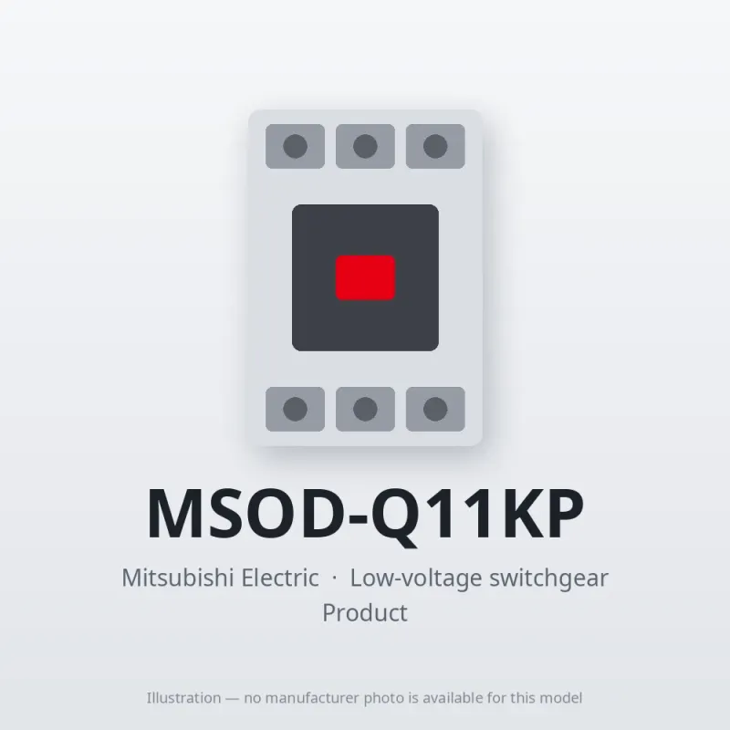 MSOD-Q11KP Mitsubishi Low-voltage switchgear DC Interface Contactor