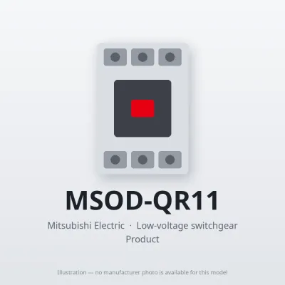MSOD-QR11 Mitsubishi Low-voltage switchgear DC Interface Contactor