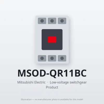 MSOD-QR11BC Mitsubishi Low-voltage switchgear DC Interface Contactor