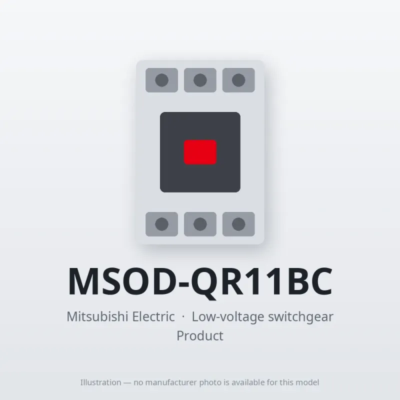 MSOD-QR11BC Mitsubishi Low-voltage switchgear DC Interface Contactor