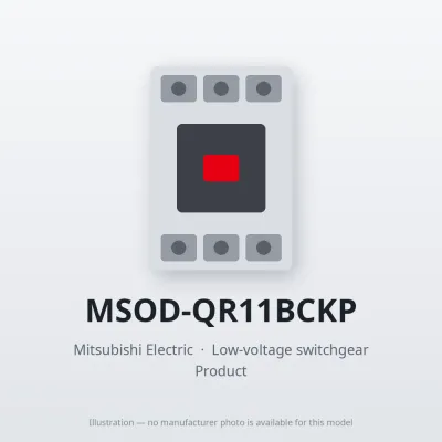 MSOD-QR11BCKP Mitsubishi Low-voltage switchgear DC Interface Contactor