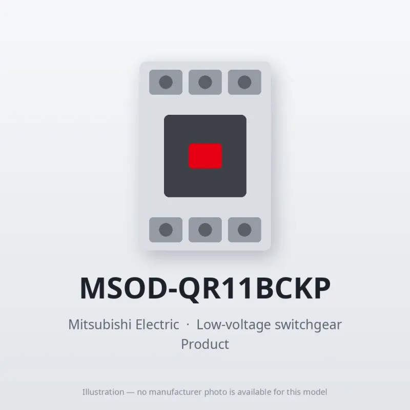 MSOD-QR11BCKP Mitsubishi Low-voltage switchgear DC Interface Contactor