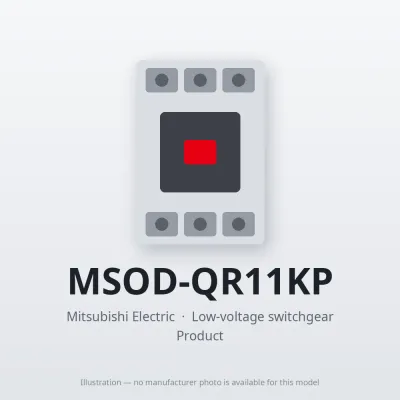 MSOD-QR11KP Mitsubishi Low-voltage switchgear DC Interface Contactor