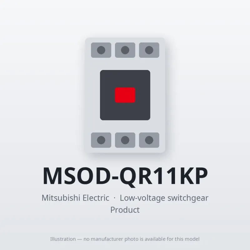 MSOD-QR11KP Mitsubishi Low-voltage switchgear DC Interface Contactor