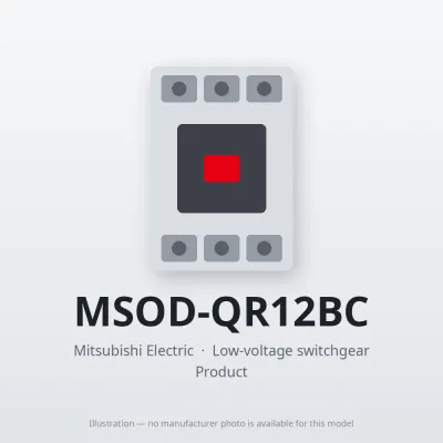 MSOD-QR12BC Mitsubishi Low-voltage switchgear DC Interface Contactor