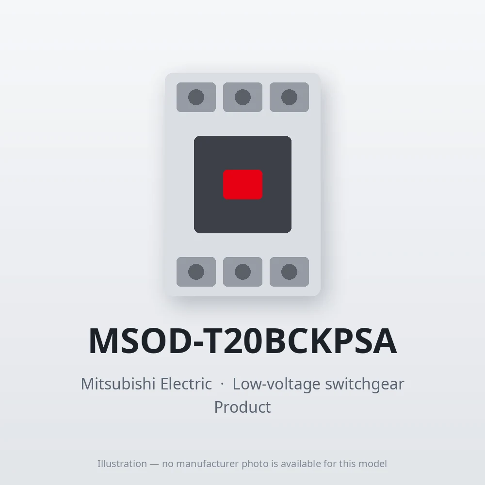 MSOD-T20BCKPSA