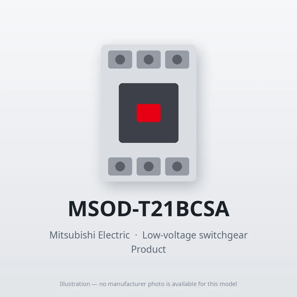 MSOD-T21BCSA