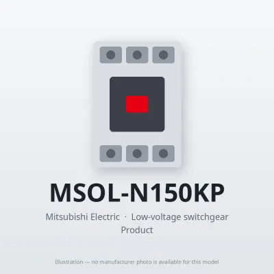MSOL-N150KP Mitsubishi Low-voltage switchgear Magnetic Starter