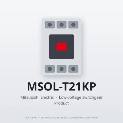 MSOL-T21KP Mitsubishi Low-voltage switchgear Magnetic Starter
