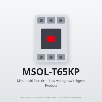 MSOL-T65KP Mitsubishi Low-voltage switchgear Magnetic Starter