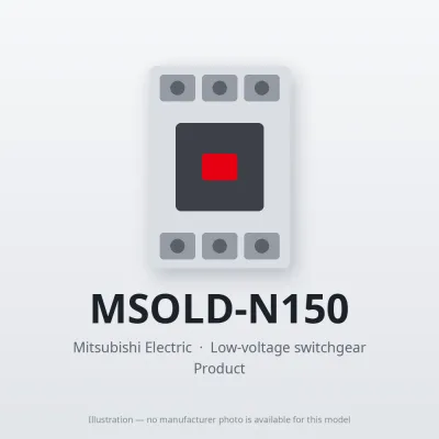 MSOLD-N150 Mitsubishi Low-voltage switchgear Magnetic Starter