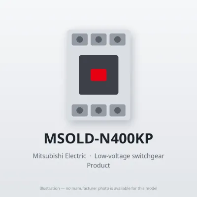 MSOLD-N400KP Mitsubishi Low-voltage switchgear Magnetic Starter