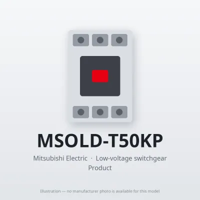 MSOLD-T50KP Mitsubishi Low-voltage switchgear Magnetic Starter