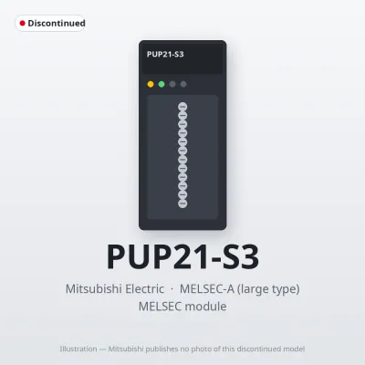 PUP21-S3 Mitsubishi MELSEC-A Module