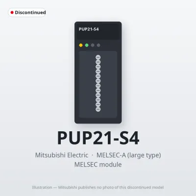 PUP21-S4 Mitsubishi MELSEC-A Module