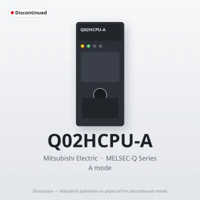 Q02HCPU-A Mitsubishi MELSEC-Q Series Programmable controller CPU