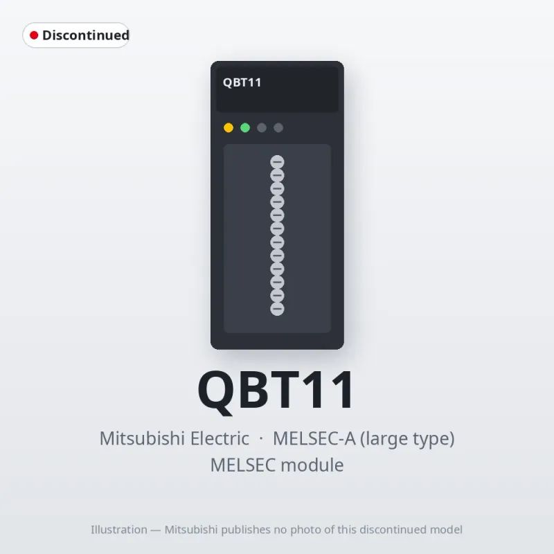 Mitsubishi Electric QBT11 – Mitsubishi MELSEC-A Module