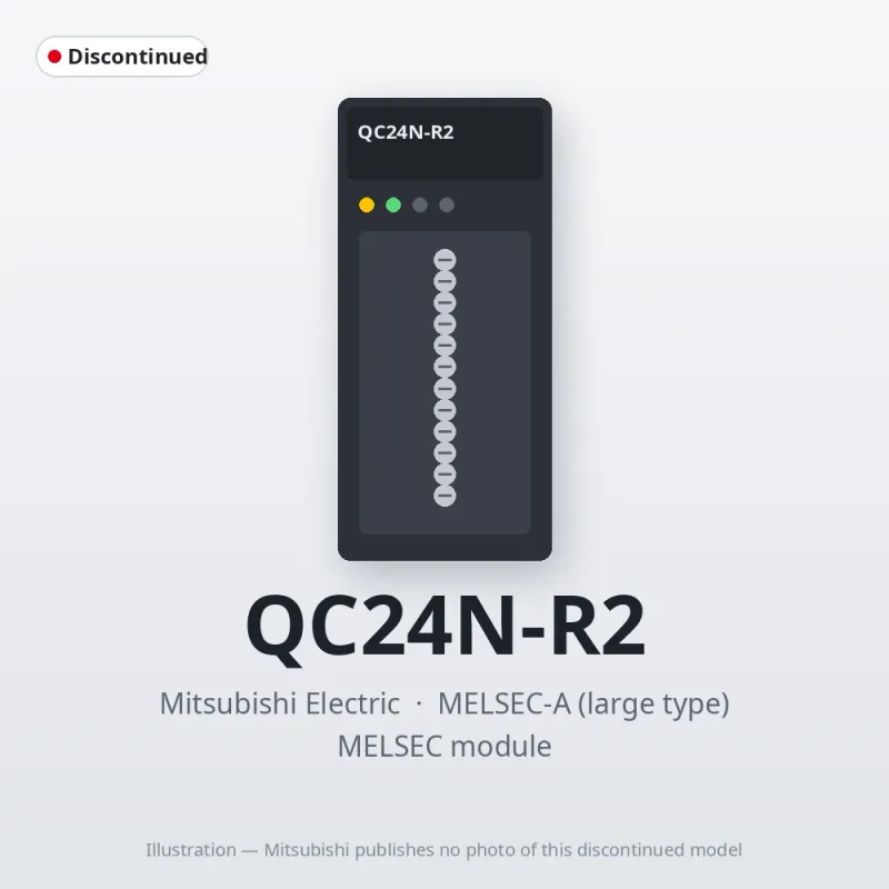 Mitsubishi Electric QC24N-R2 – Mitsubishi MELSEC-A Module
