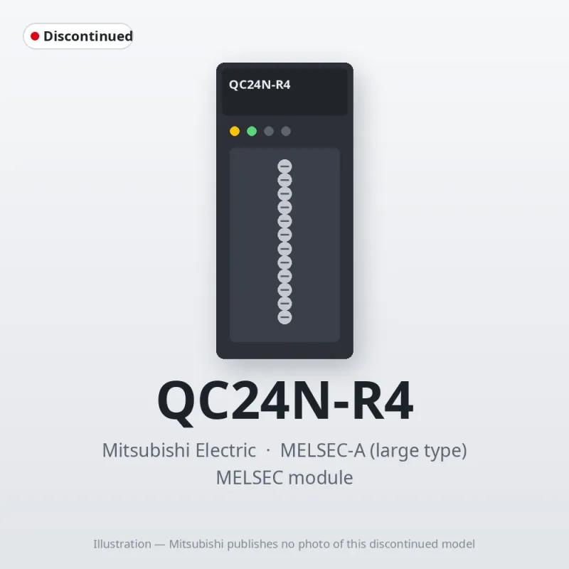 Mitsubishi Electric QC24N-R4 – Mitsubishi MELSEC-A Module