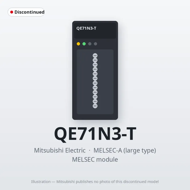 Mitsubishi Electric QE71N3-T – Mitsubishi MELSEC-A Module