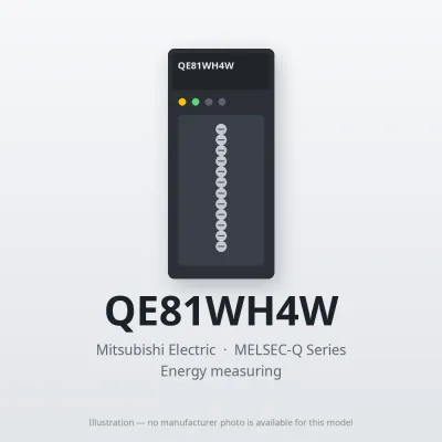 QE81WH4W Mitsubishi MELSEC-Q Series Energy measuring