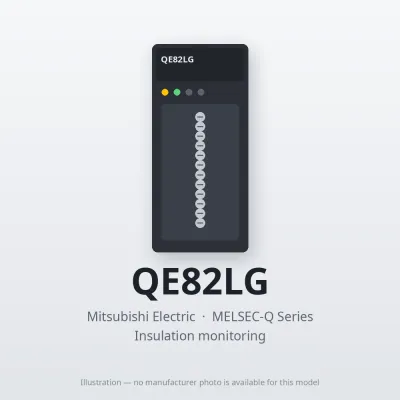 QE82LG Mitsubishi MELSEC-Q Series Insulation monitoring