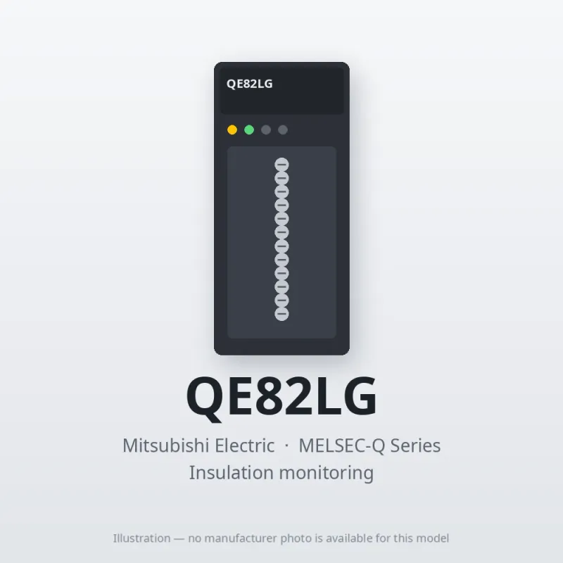 QE82LG Mitsubishi MELSEC-Q Series Insulation monitoring