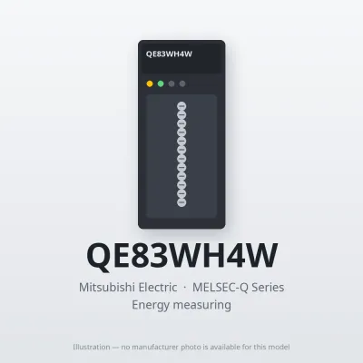 QE83WH4W Mitsubishi MELSEC-Q Series Energy measuring
